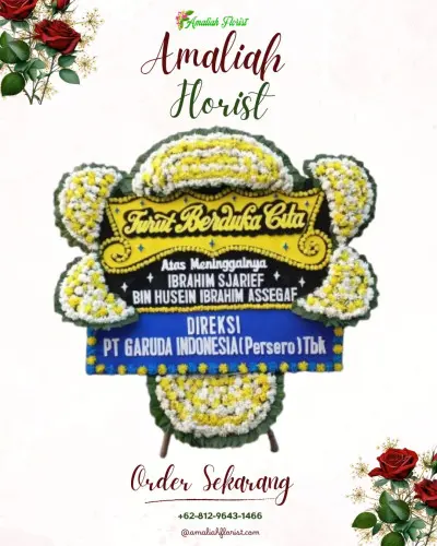 Papan Bunga Duka di Cibunarjaya