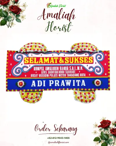 Karangan Bunga Ucapan Selamat di Cibunarjaya